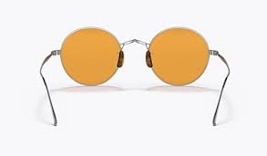 Sunglasses OV1293ST - Brushed Chrome - Amber Brown Polar ...