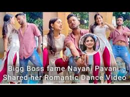 Bigg Boss fame Nayani Pavani Shared her Romantic Dance Video