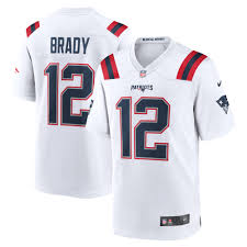 国内即発送 NIKE Game NFL Patriots Patriots Tom #12 Brady jersey ...