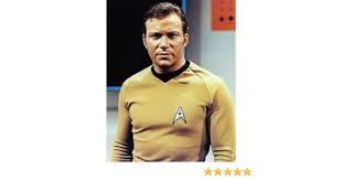 William Shatner in classic James T Kirk pose 8x10 inch photo